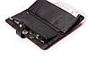 Жіночий шкіряний гаманець KARYA 1135-46 червоний з чорним, фото 9