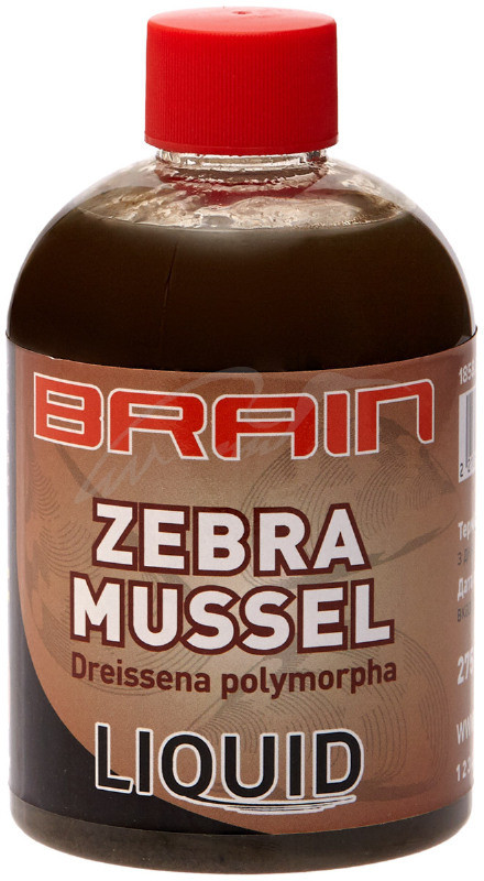 Ліквід Brain Zebra Mussel Liquid (дрейссена) 275ml