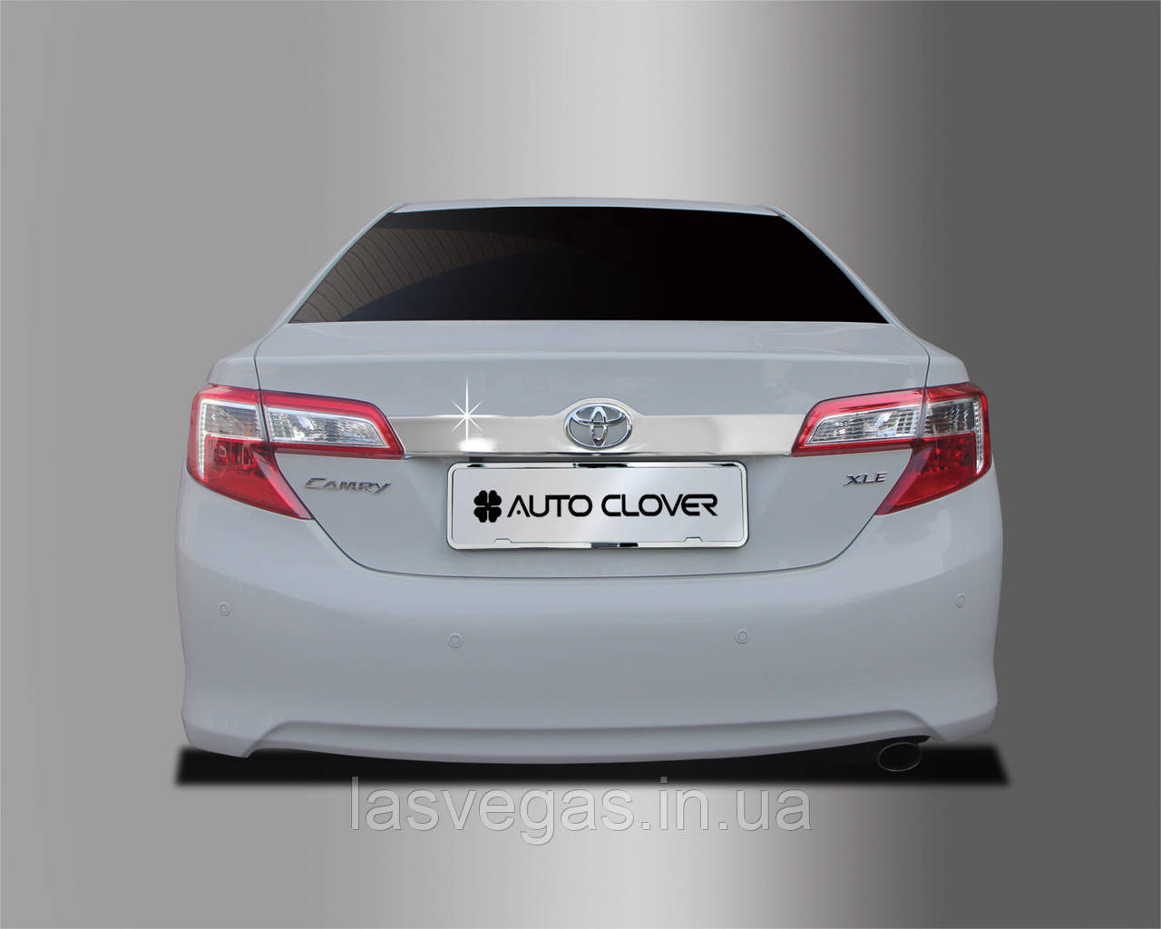 Хром накладка над номером Toyota Camry V50 2011-2014 (Американка) Autoclover C761, фото 1