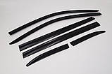 Дефлектори вікон (вітровики) Toyota Highlander 2014-2020 6шт. (Autoclover D078), фото 5
