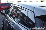 Дефлектори вікон (вітровики) Land Rover Range Rover Evoque 2011-2017 6шт. (Autoclover B086), фото 9