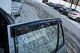 Дефлектори вікон (вітровики) Daewoo Nexia 1996-2011 (Autoclover/Корея), фото 6
