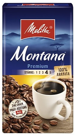 Кава мелена Melitta Montana 100% арабіка 500 грамів, фото 1