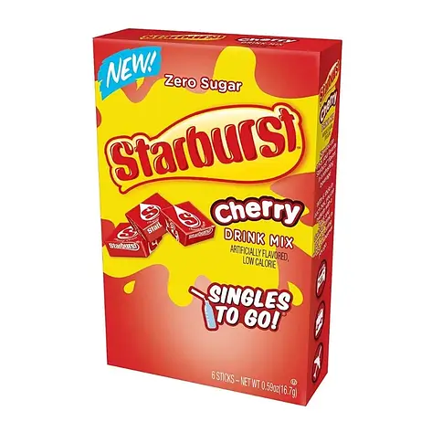 Starburst Singles To Go Cherry, 17 г, фото 1