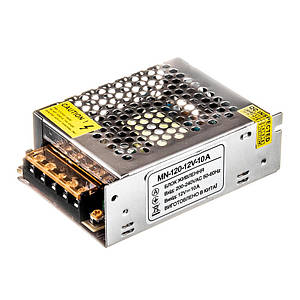 Led блок живлення 12В MN/10A 120 Вт IP 20