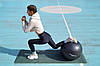 М'яч для фітнесу (фітбол) Power System PS-4013 Ø75 cm PRO Gymball Black, фото 8