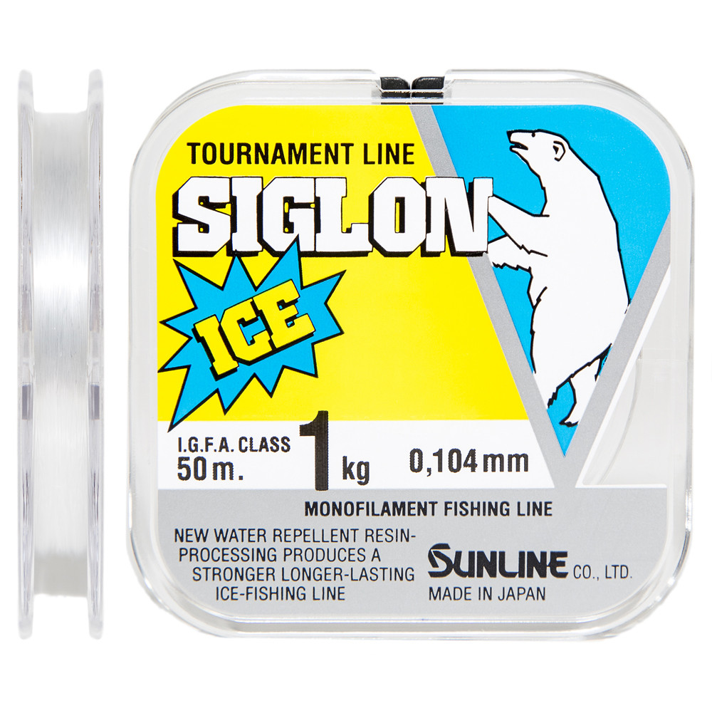 Волосінь Sunline Siglon ICE 50m #0.6/0.128mm 1.5kg, фото 1
