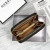 Жіночий невеликий гаманець Guess (758019) brown small, фото 4
