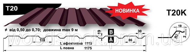 Профнастил T20