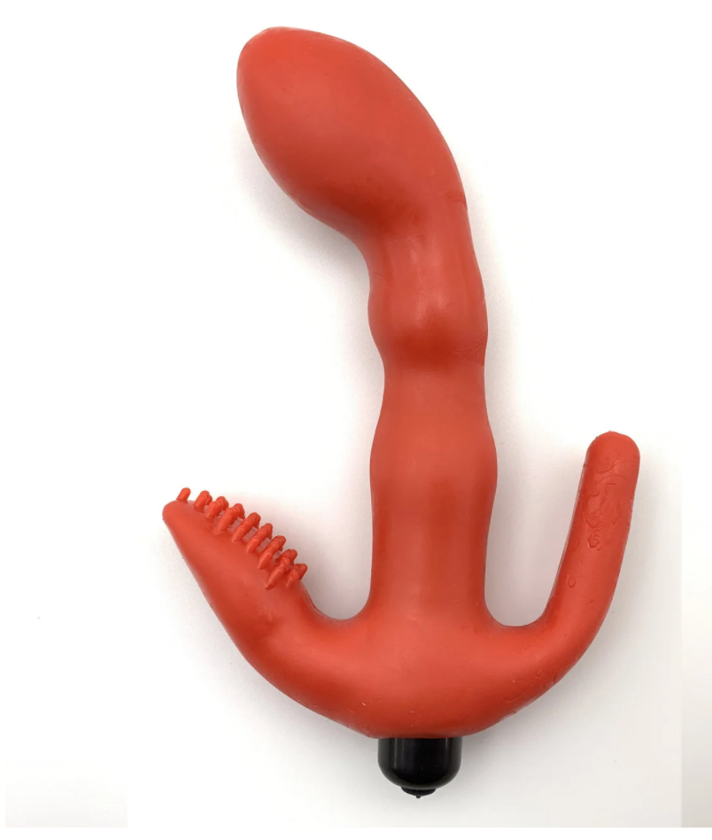 Потрійний вібратор G-spot, 15,5х3,6 см.