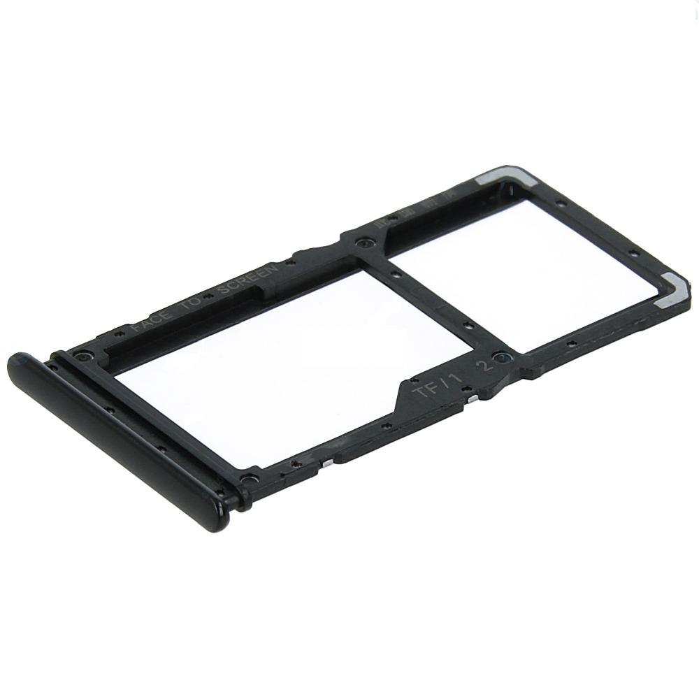 Сім-карт Холдер (sim card holder ) для Xiaomi Redmi Note 7 (Чорний) Оригінал, фото 1