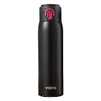 Термос Xiaomi Viomi stainless vacuum cup 460ml чорний 6923185601203