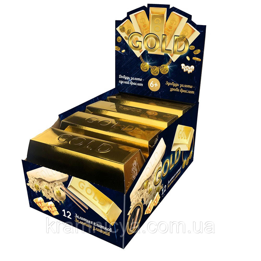 Раскопки Золототой слиток Gold, большой (GEX-01-01) - фото 2 - id-p1414268605
