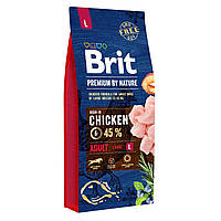 Brit Premium Adult L для взрослых собак крупных пород - 8 кг