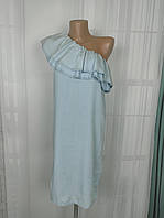 Платье женское джинсовое New Look 38 голубое (1854)