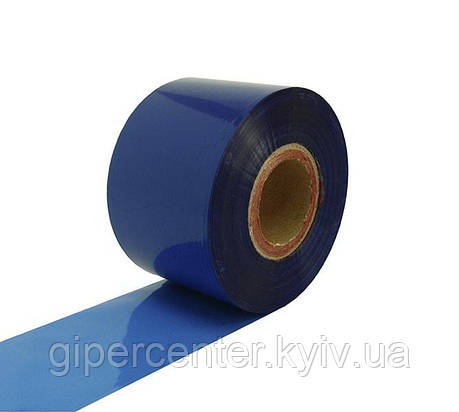 Рибон WAX RF36 64 мм x 74 м синій, фото 1