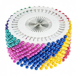 Шпильки 38мм із пластиковою головкою 4*4 мм на колесі 480шт