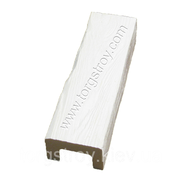 Балка 6*9 см, білий модерн, під фарбування, Decowood