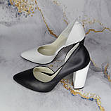 Туфлі на широкому каблуці, фото 6