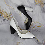 Туфлі на широкому каблуці, фото 5