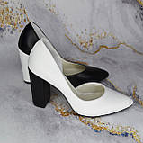 Туфлі на широкому каблуці, фото 3