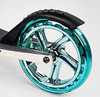 Двоколісний самокат Best Scooter Анодована Сталь фарбування з 1 амортизатором, колеса 180 мм PU, фото 5