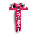 Дитячий Самокат Micro серії Mini Deluxe Рожевий (LED) MMD075, фото 4