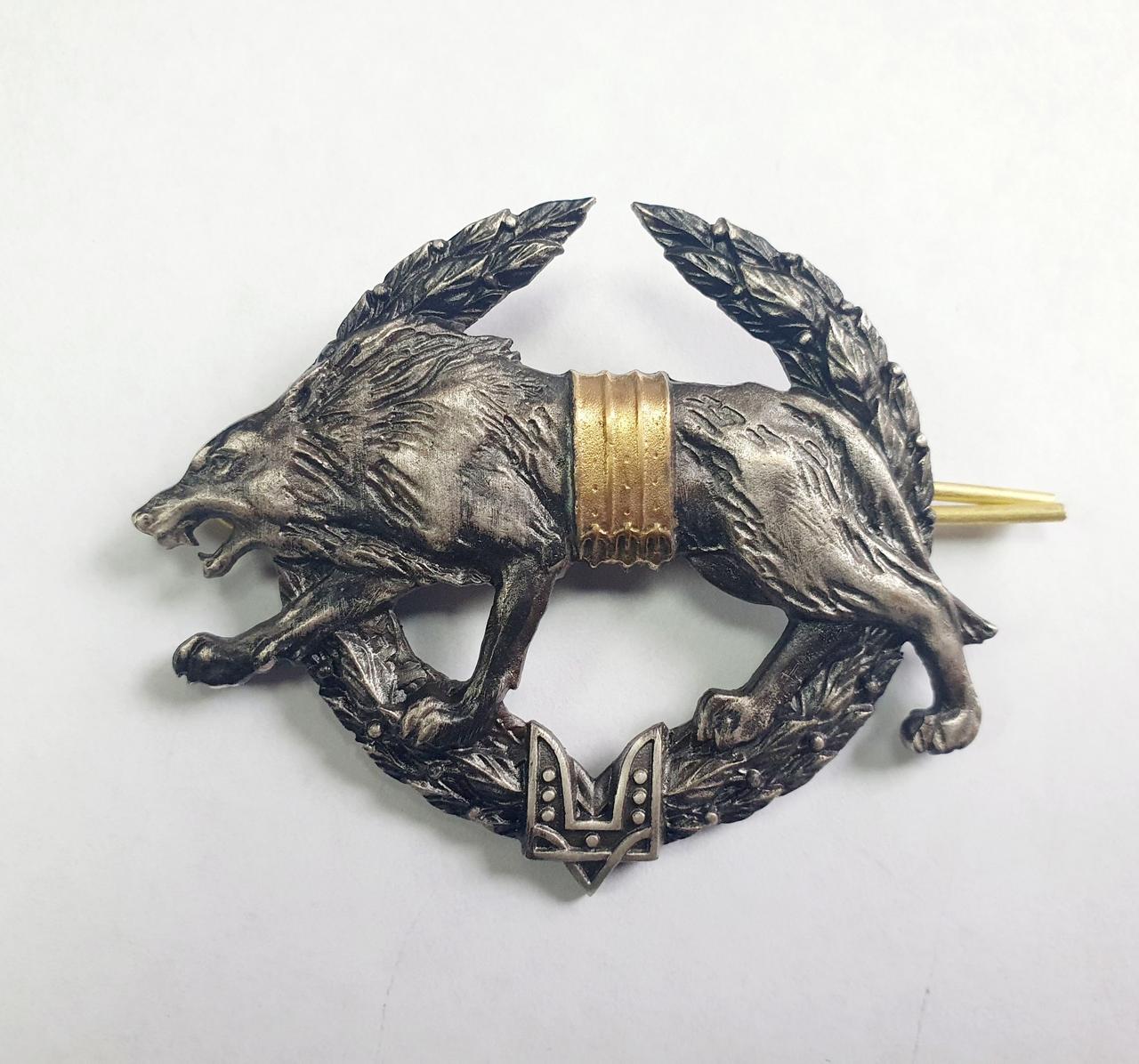 Кокарда на берет (беретний знак) Сили Спеціальних Операцій , ССО (ЛИТА ) МЕТАЛ