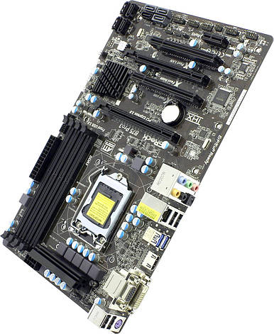 Материнська плата ASRock B75 Pro3, s1155, фото 3