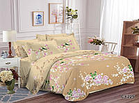 "цветы" Бязевый комплект постельного белья евро размер 200*220 см от производителя