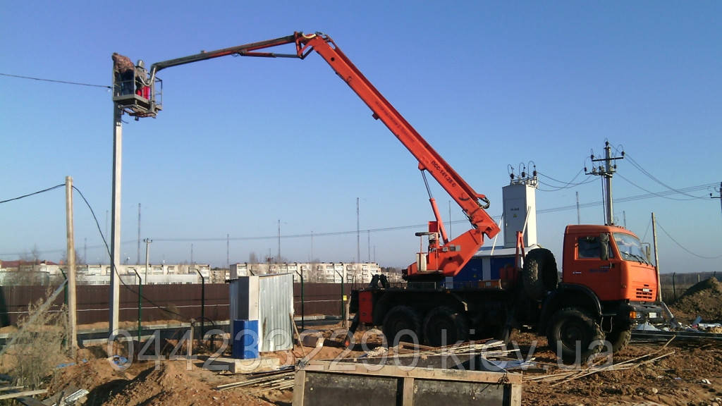 Оренда автовишки від 18 до 28 метрів у Києві