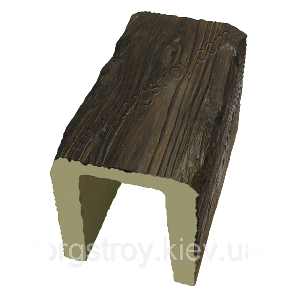 Балка 19x17 см, темний рустик, Decowood, фото 1
