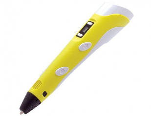 3D ручка з дисплеєм MINECRAFT 7711, жовта