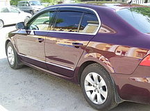 Ветровики Skoda Superb I Sd 2002-2008 VL Tuning