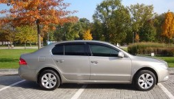Ветровики Skoda Superb II Sd 2008 Cobra Tuning