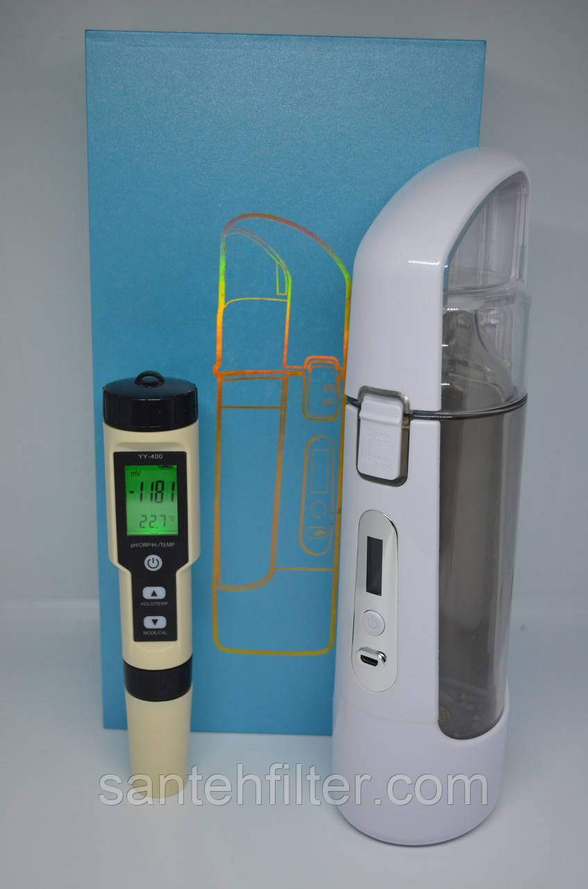 Генератор водневої води Н36-3 та аналізатор PH/ORP/H2/Temp, фото 1