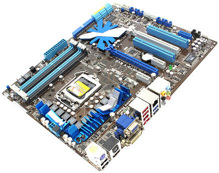 Материнська плата ASUS P7H57D-V EVO (s1156, H57, PCI-Ex16) (під майнінг), фото 3