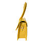 Маленька сумка через плече з екошкіри Міні Жакмюс LEFTSIDE жовтий, фото 5