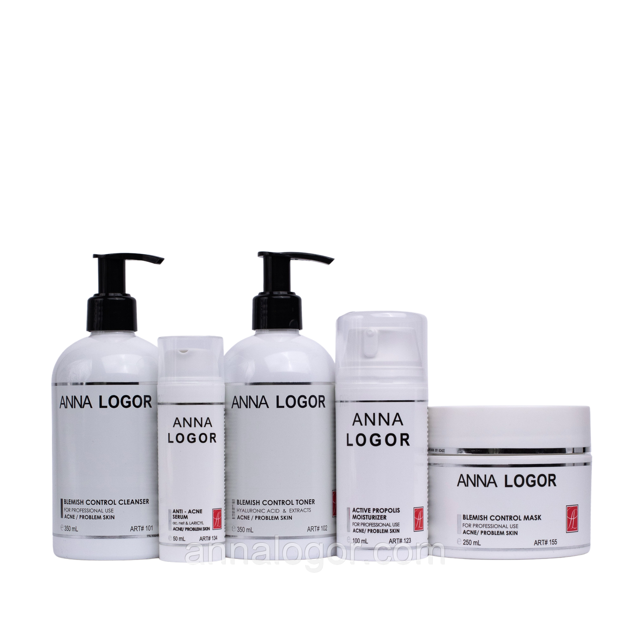 Набір косметики Anna LOGOR Anti Acne Серія для проблемної шкіри обличчя