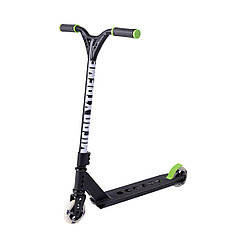 Трюковий Самокат MICRO серії Trixx & Ramp ЧОРНИЙ (до 100 kg, 2-х колісний, алюмін. профілю.) SA0104