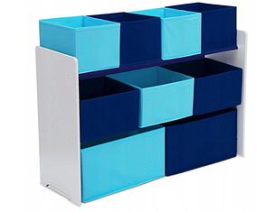 Дитячий комод ящик органайзер для іграшок Синій, фото 2