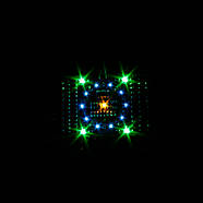 Радіоконструктор збірний для навчання паяння радіодеталей SMD і світлодіодів, фото 3