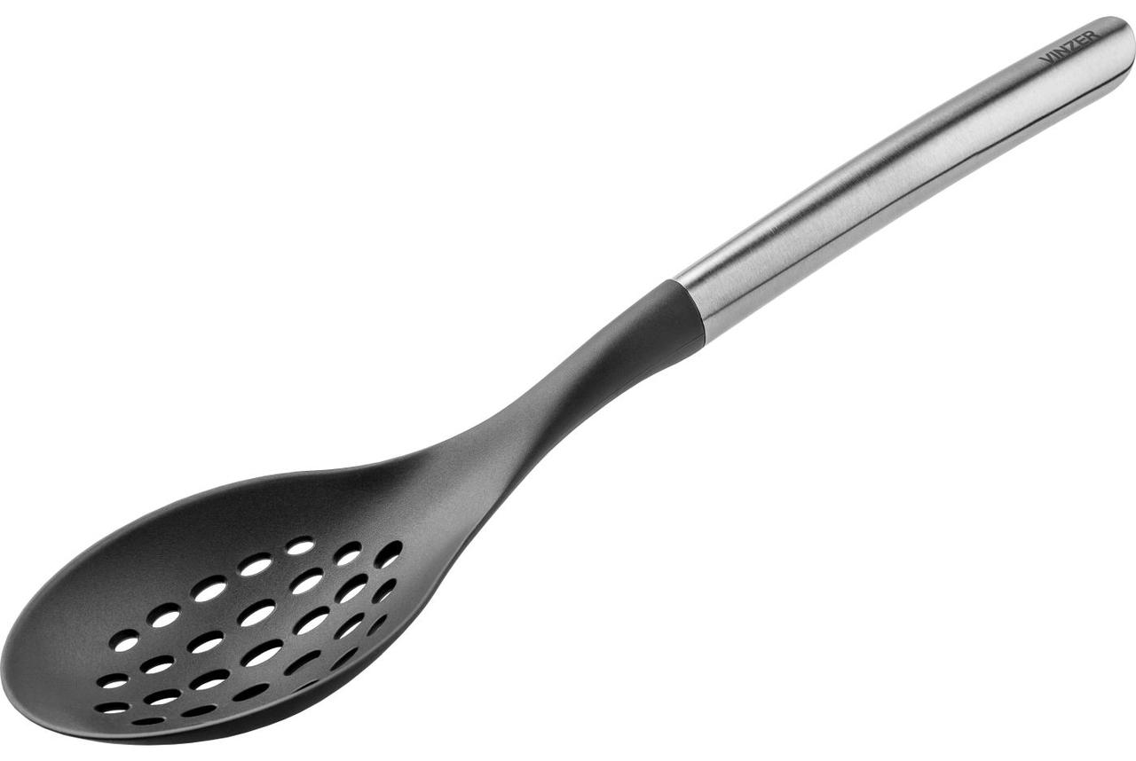 Ложка кухонна кухарська Vinzer 50212, нейлонова, 34 см
