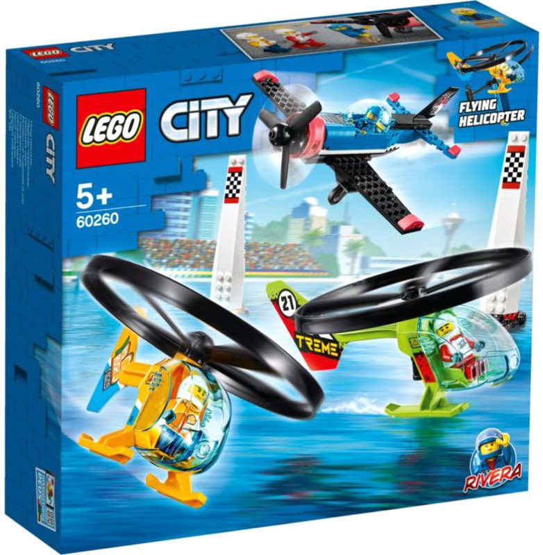 Конструктор LEGO City 60260 Повітряна Гонка на 140 Деталей | Набір Лего ...