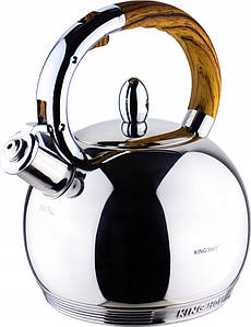 Чайник для плити з нержавіючої сталі KingHoff 3,0 л KH-3778