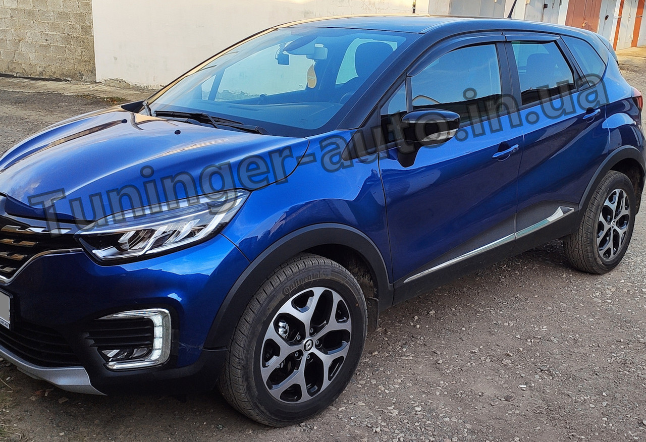 Дефлектори вікон (вітровики) Renault KAPTUR 2014- (Autoclover A191)