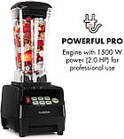 Блендер 1500 Вт 2л Herakles-5G Powermixer Klarstein Німеччина, фото 4