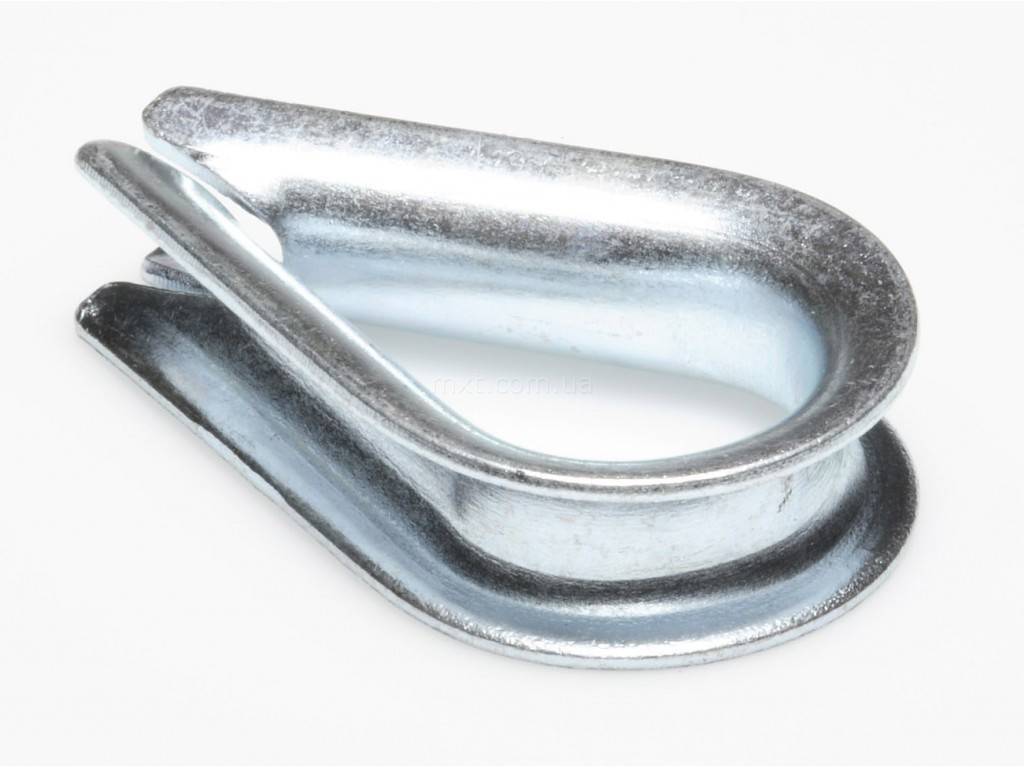 Коуш 24 мм для троса каната DIN 6899 оцинкований, фото 1