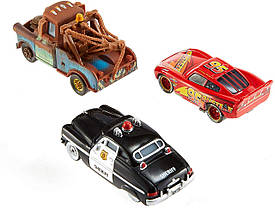 Ігровий набір трьох героїв з мультфільму Тачки 3 (Disney Pixar Cars Die-cast 3-Pack) від Mattel, фото 2