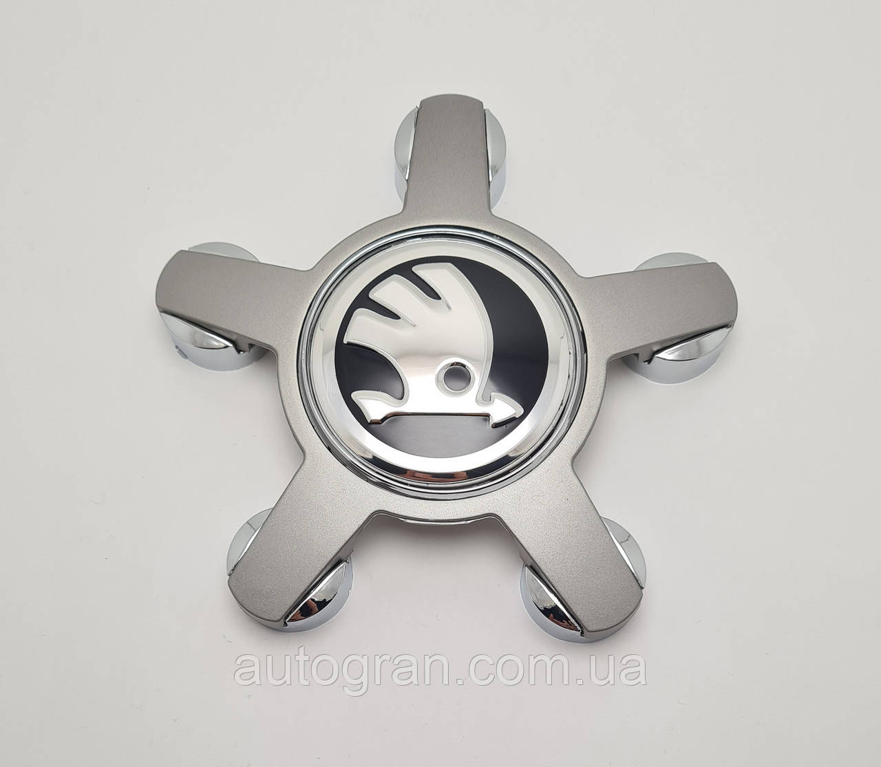 Заглушки ковпачки литих дисків Skoda зірка